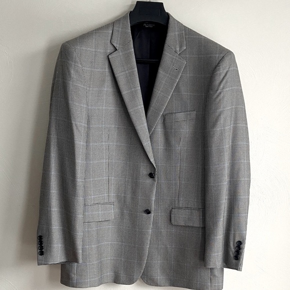 Jos. A. Bank Other - Jos A Bank Signature
Collection Mens 44R Wool/Silk
Plaid Blazer Sport Coat